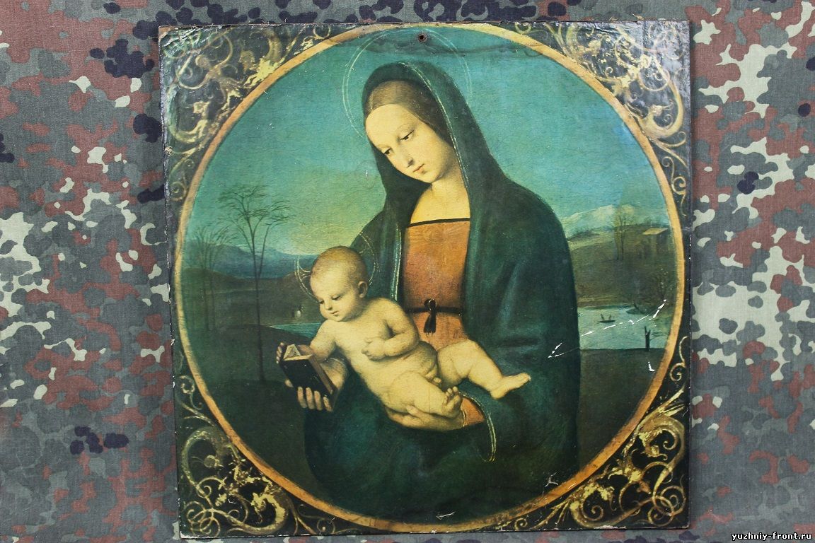 Картина Мадонна Конестабиле. Автор картины мадонна с младенцем