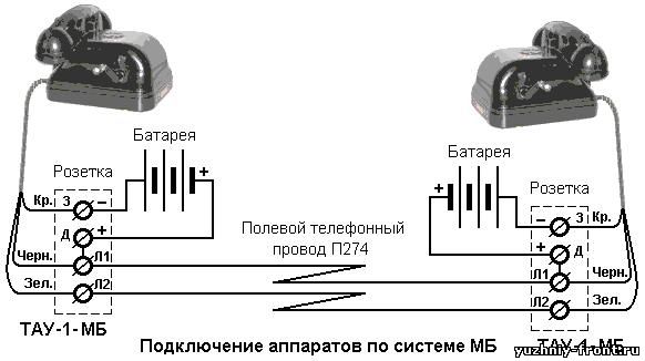 Схема подключения звонка громкого боя к телефонной линии